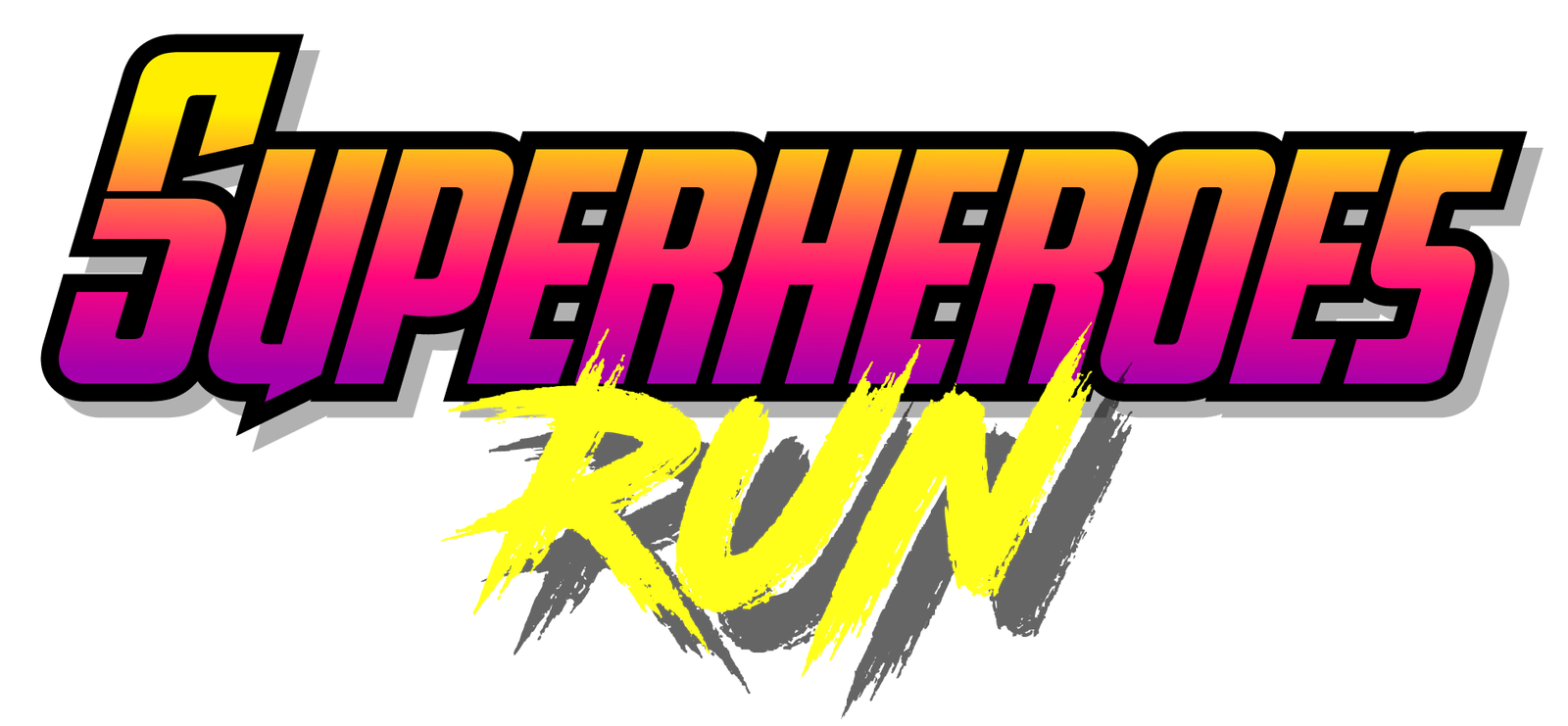 Superheroes Run Logo